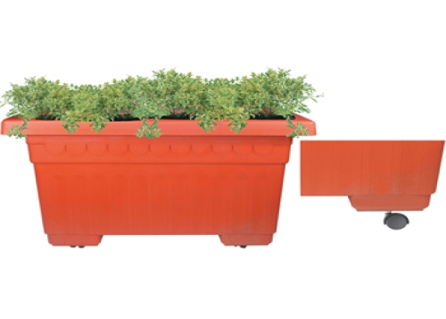 حوض زراعة بلاستيك الإمام خورشيد مقاس 70*40 سم لون بني (طوبي)