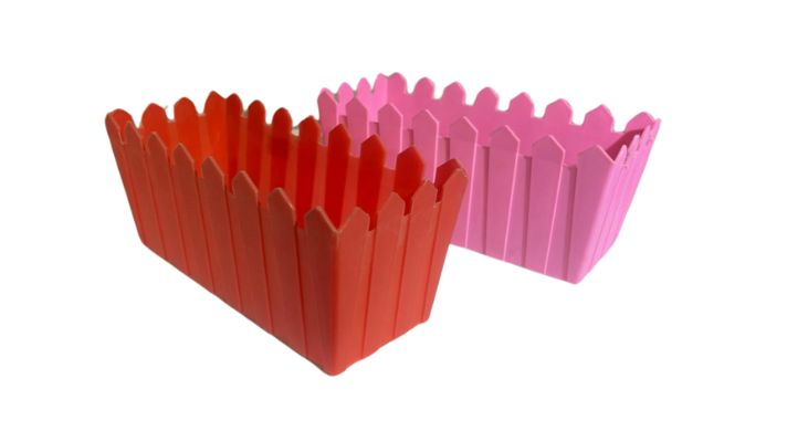 حوض زراعة بلاستيك طيبة خورشيد 20سم ألوان