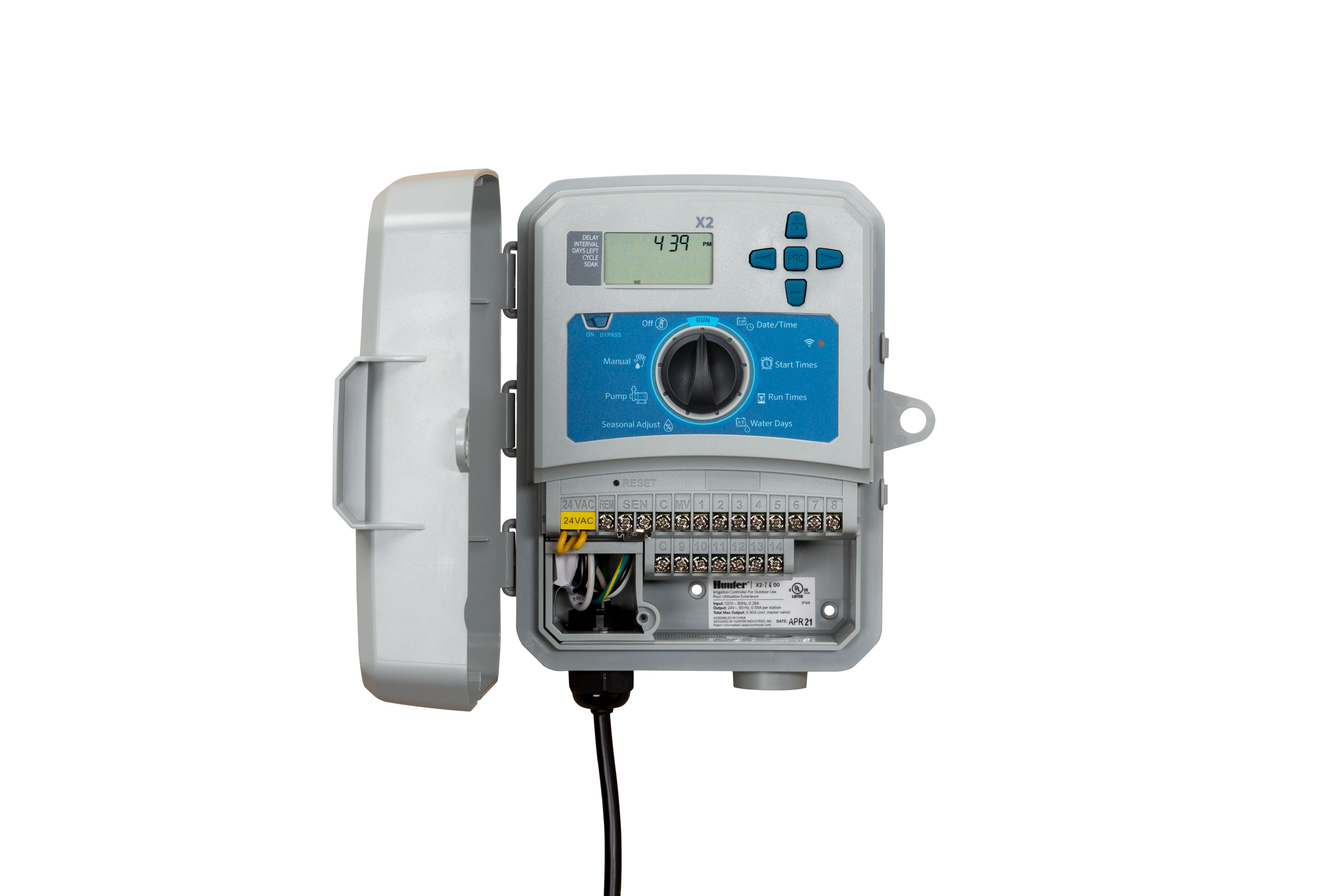 وحدة تحكم كنترول هانتر X2™بعدد 6 محطات تشغيل مزودة بخدمة إضافية إتصال Wi-Fi مع WAND