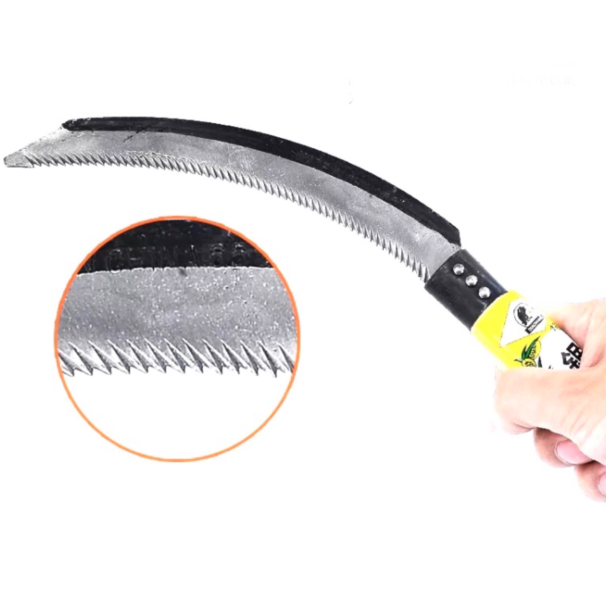 محشة زراعية (منجل) بيد خشب