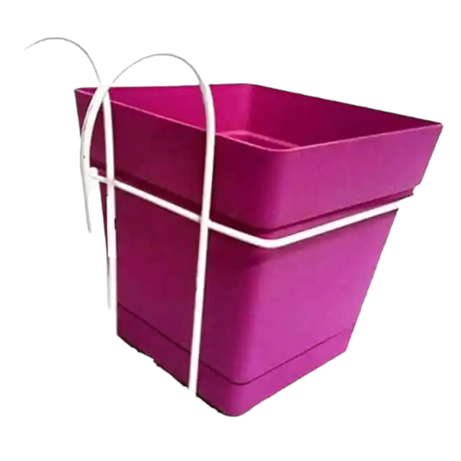 حامل إصيص بلكونة معدن مربع 21*21سم