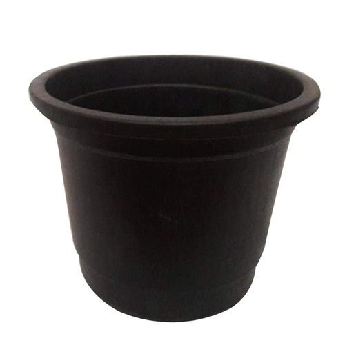 إصيص بلاستيك إسود 30سم ( قطر 25سم وإرتفاع 22سم)