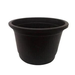 إصيص بلاستيك إسود 35 ( قطر 30سم وإرتفاع 24سم)