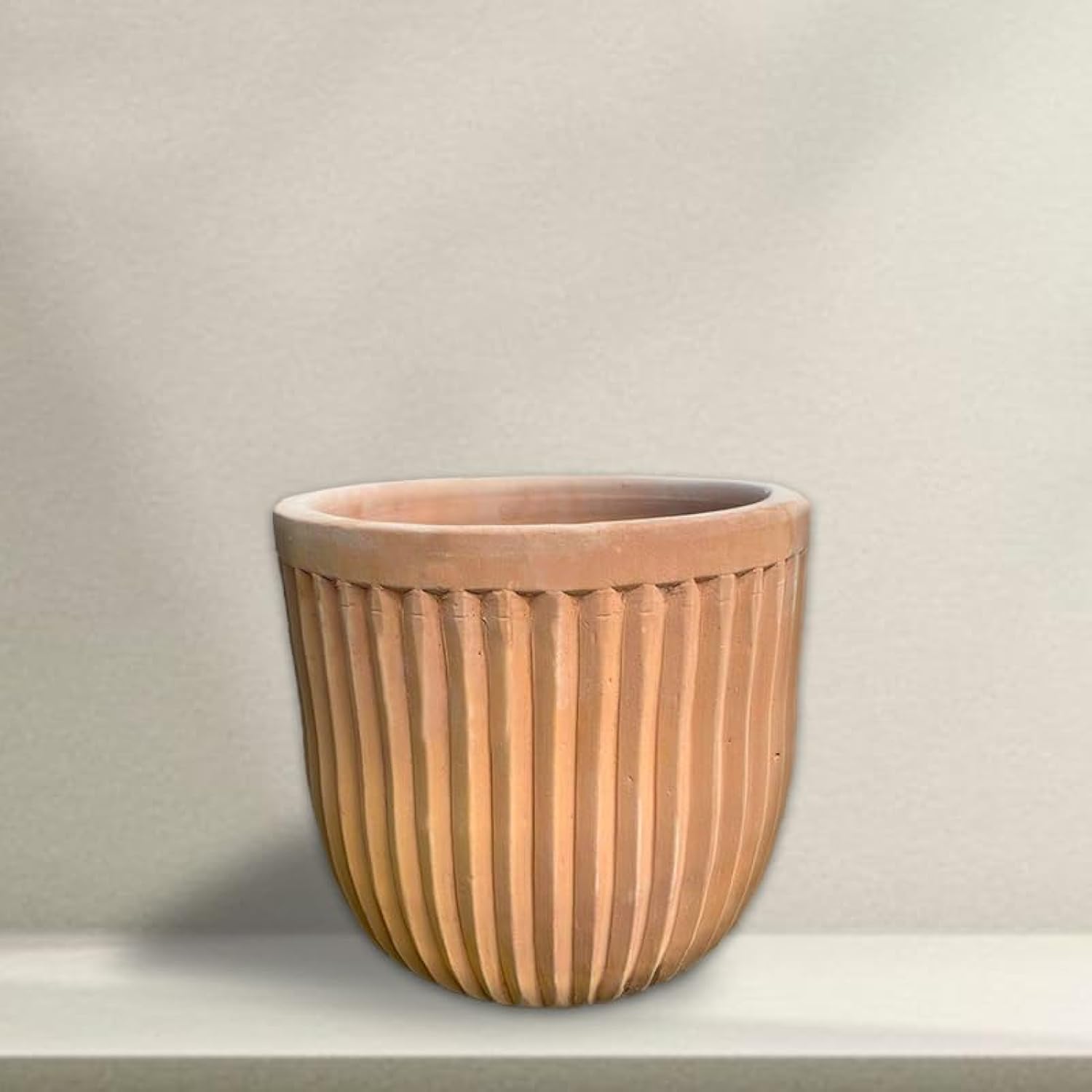 إصيص ديكور اسمنتي مضلع 30*30 سم