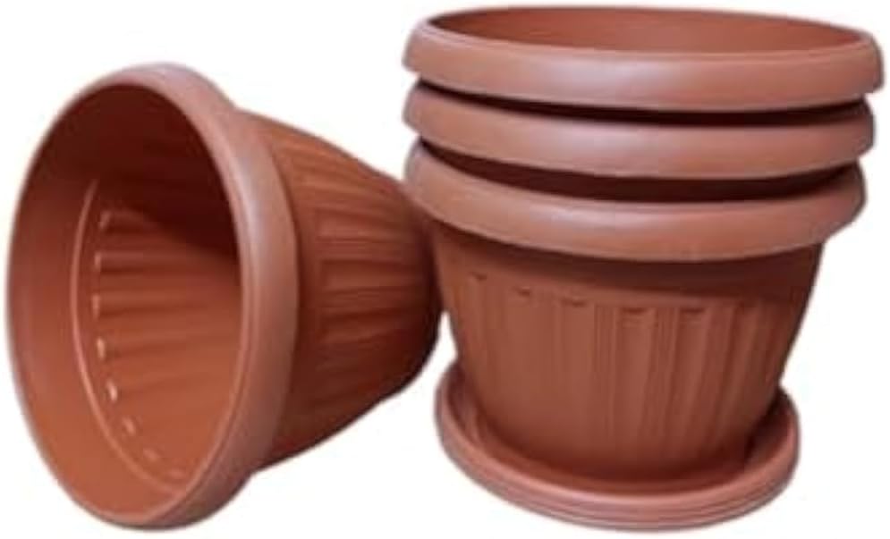 شالية (إصيص) بلاستيك ألماني خورشيد مقاس 30سم طوبي