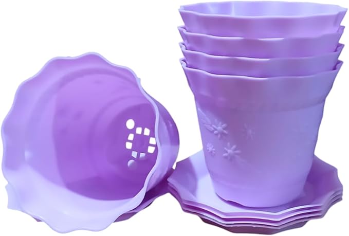 شالية (إصيص) بلاستيك شمس خورشيد مقاس 16 سم ألوان