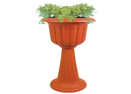 كأس زرع مرتفع 24 لتر أبيض