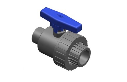 محبس بي في سي واحد لاكور إليزية لصق 32 مم ضغط 16 بار