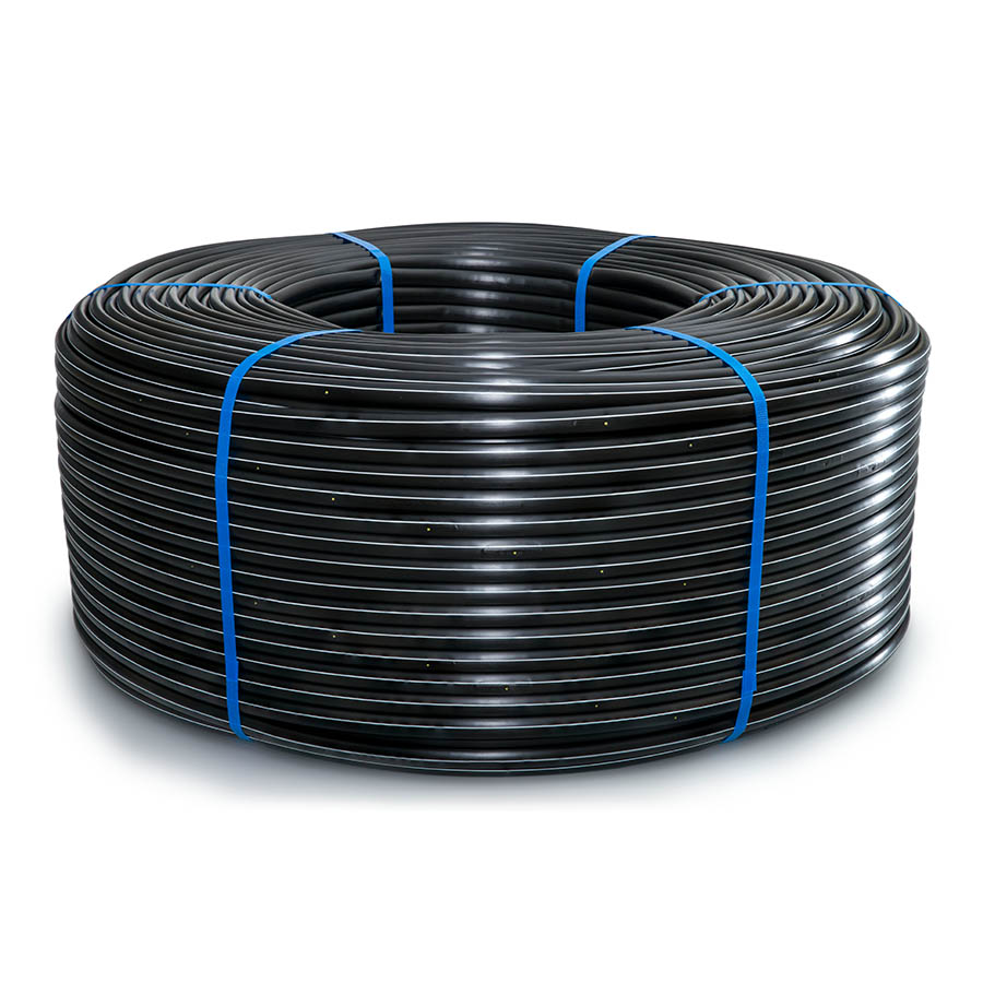 لفة خرطوم سادة بولي إيثيلين 16 مم أوميجا طول اللفة 400 م بسمك خرطوم 1.1 مم ضمان 5 سنوات