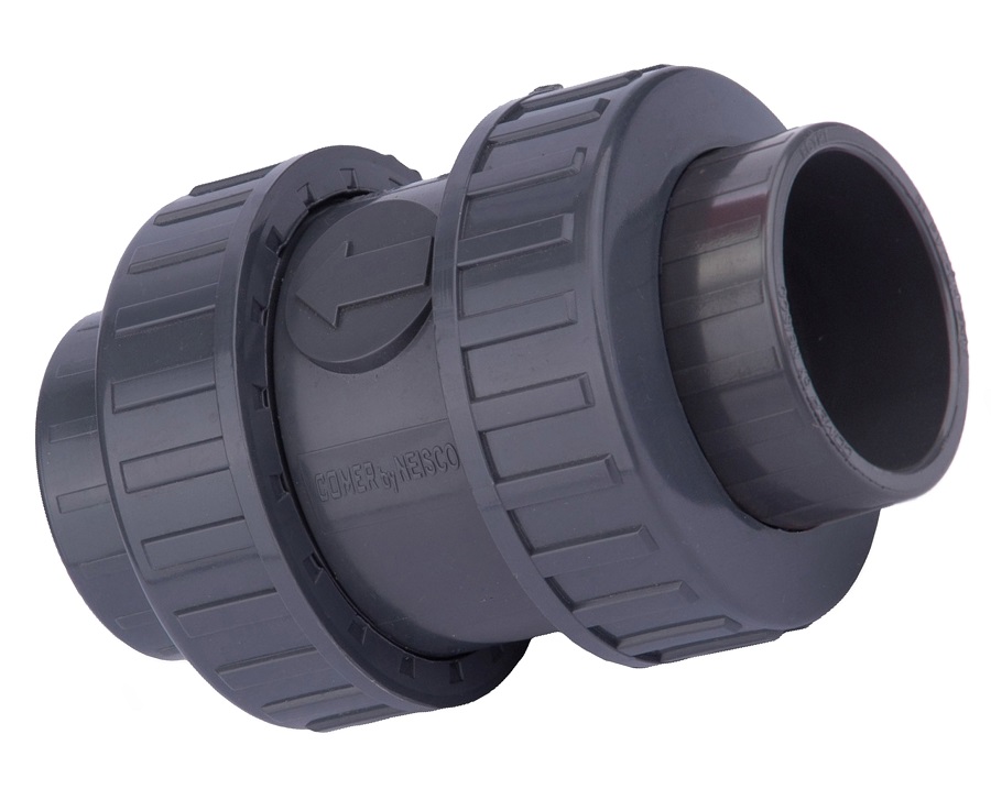 محبس عدم رجوع بي في سي لاكورين كومر لصق 50 مم ضغط 16 بار