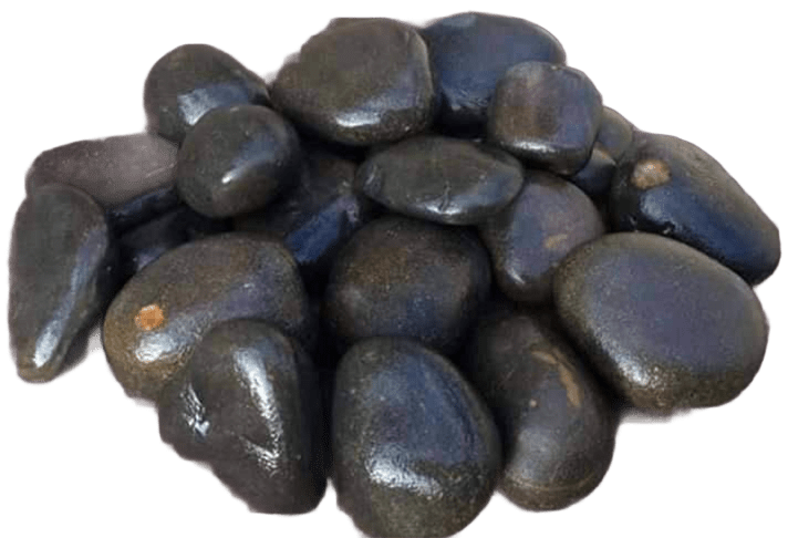 عبوة زلط أسود متوسط الوزن  15 كجم