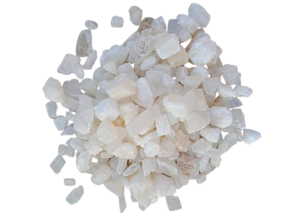 عبوة كسر رخام ألبستر أبيض لامع متوسط الوزن  40 كجم